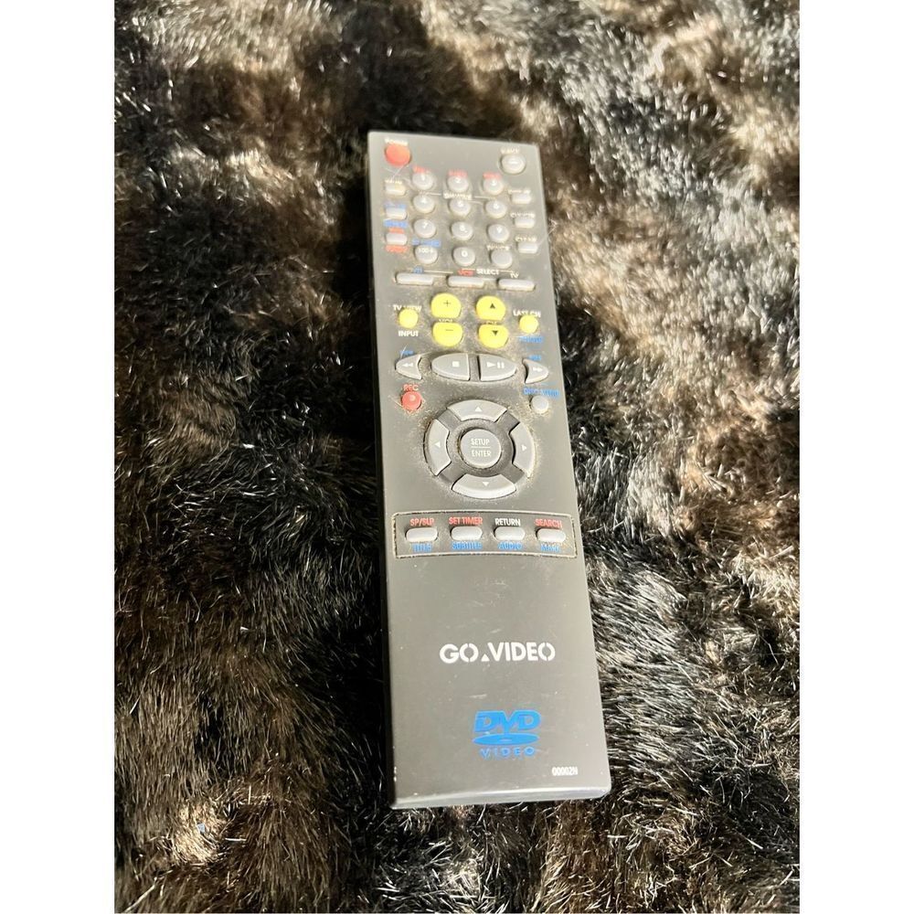 GO VIDEO 00002N Genuine DVD/VCR Combo Player Remote Control‎ DVR4400, DVR4000